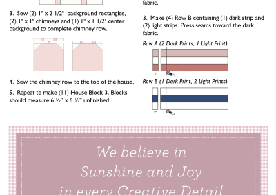 Pattern Updates - Gingham Farmhous Booklet-1
